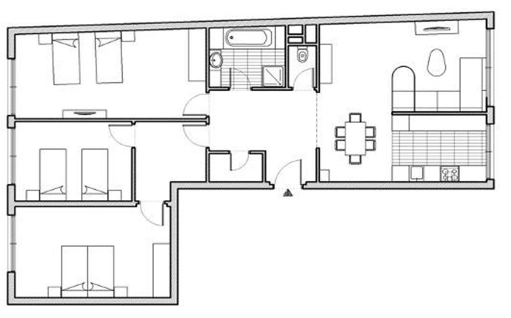 Apartment Mariahilf - 4Rooms4You Wien Værelse billede